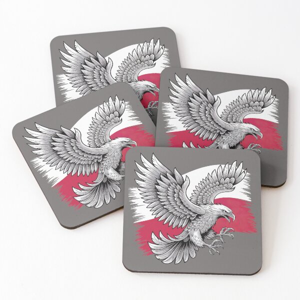 Item preview, White Eagle against Polish flag designed and sold by Sza1a.