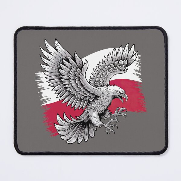 Item preview, White Eagle against Polish flag designed and sold by Sza1a.