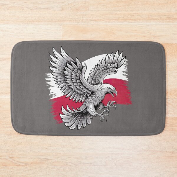 Item preview, White Eagle against Polish flag designed and sold by Sza1a.