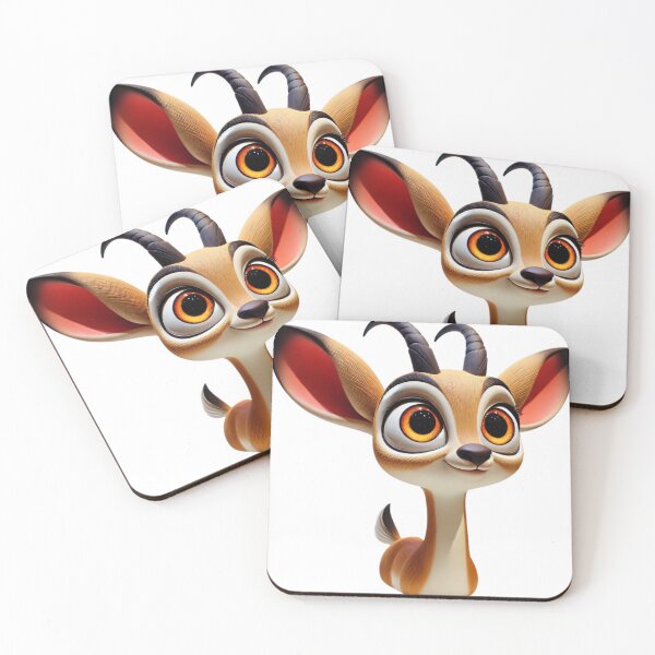 Item preview, Adorable Antelope Saola designed and sold by Sillytoe.