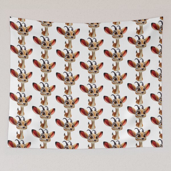 Item preview, Adorable Antelope Saola designed and sold by Sillytoe.