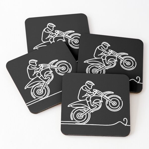 Item preview, Dirt Bike Stunts T-Shirt, Motocross Tee, Biker Apparel [3024] designed and sold by KoolArtDistrict.