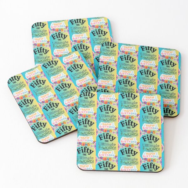 Item preview, 50th Birthday Card-"Fifty The Ultimate F-Word" designed and sold by Old Age Ain't For Sissies!.