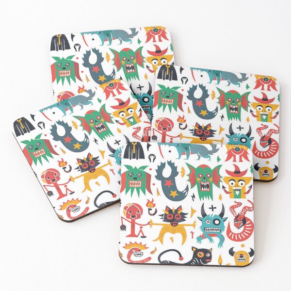 Item preview, Whimsical Demon Cats designed and sold by ArtSE46.