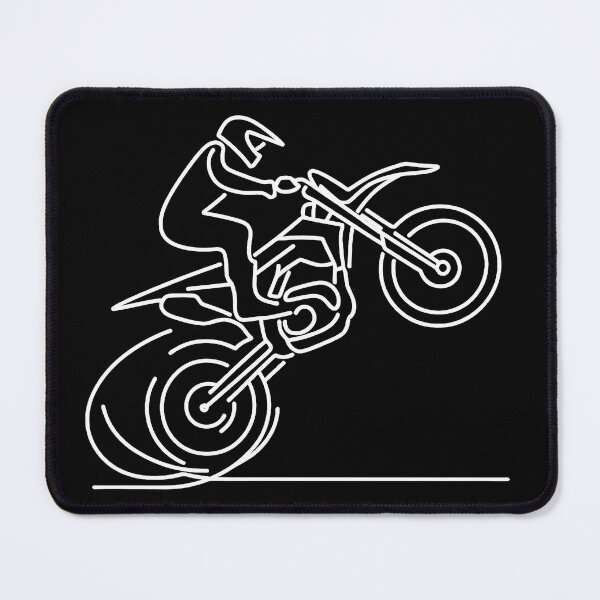 Item preview, Dirt Bike Stunts T-Shirt, Motocross Tee, Biker Apparel [3028] designed and sold by KoolArtDistrict.
