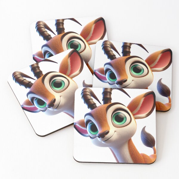 Item preview, Adorable Antelope Scimitar-Horned Oryx designed and sold by Sillytoe.