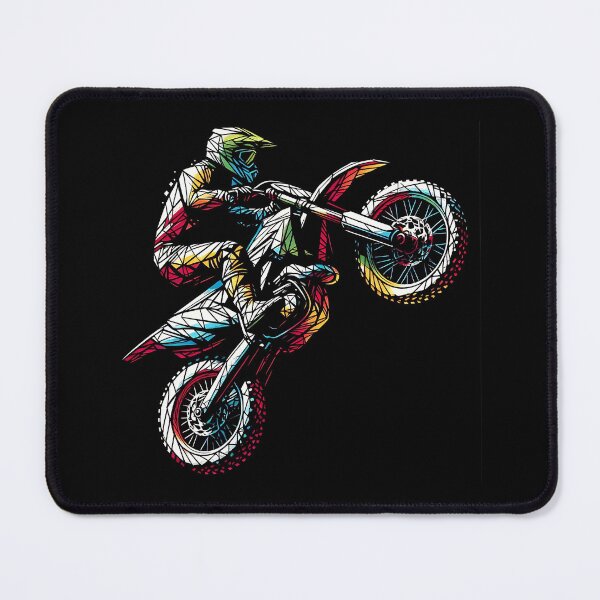 Item preview, Dirt Bike Stunts T-Shirt, Motocross Tee, Biker Apparel [3018] designed and sold by KoolArtDistrict.