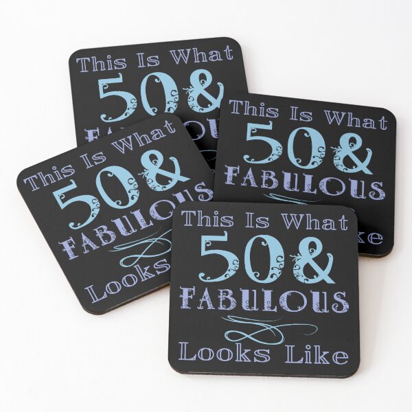 Item preview, Fabulous 50th Birthday For Women designed and sold by thepixelgarden.