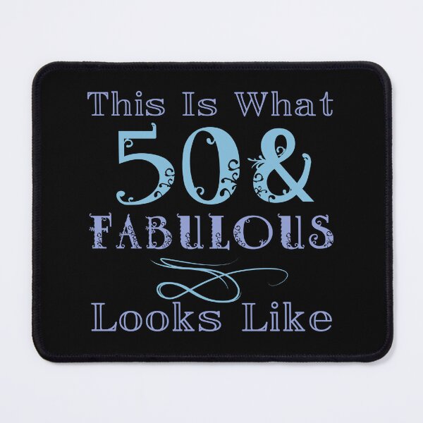 Item preview, Fabulous 50th Birthday For Women designed and sold by thepixelgarden.