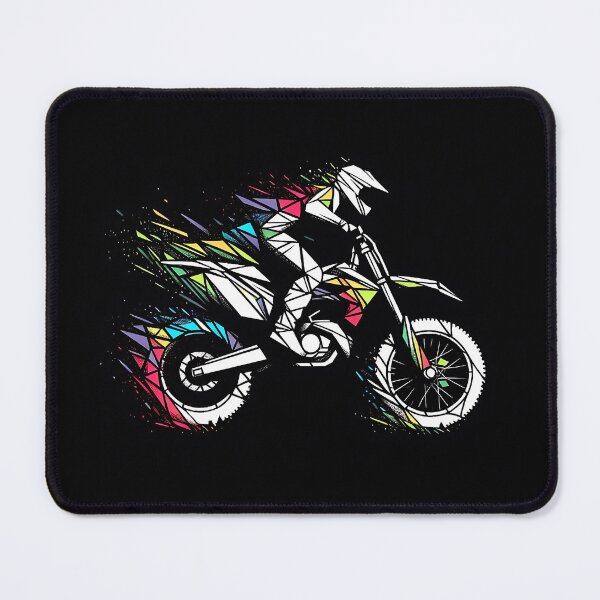 Item preview, Dirt Bike Stunts T-Shirt, Motocross Tee, Biker Apparel [3019] designed and sold by KoolArtDistrict.