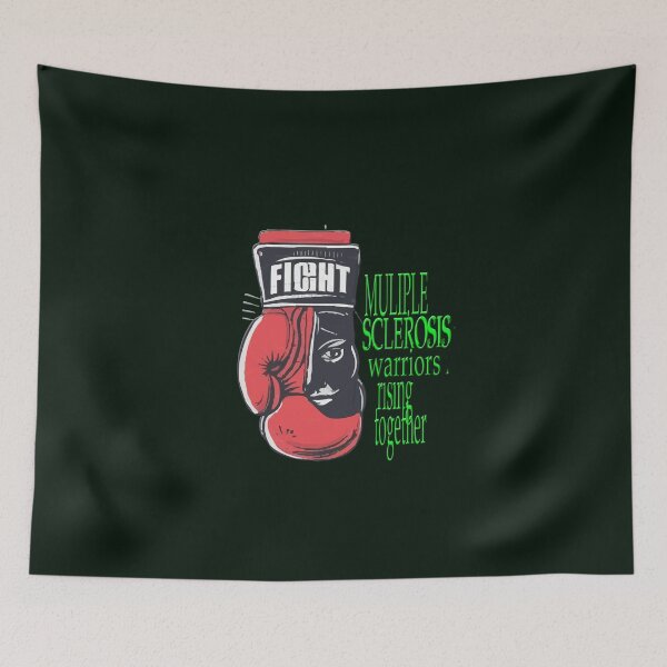 Item preview, MS awareness day abstract illustration boxing glove.  designed and sold by  Mudikeys.