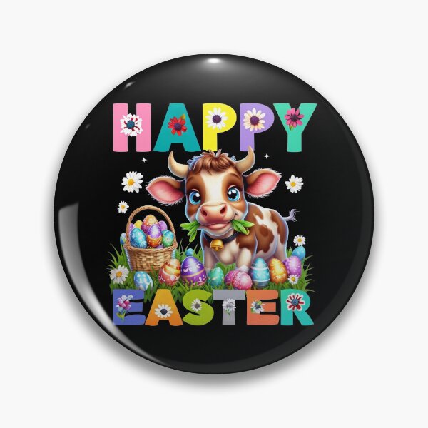 Item preview, Happy Easter Cow designed and sold by FreshArtFusion.