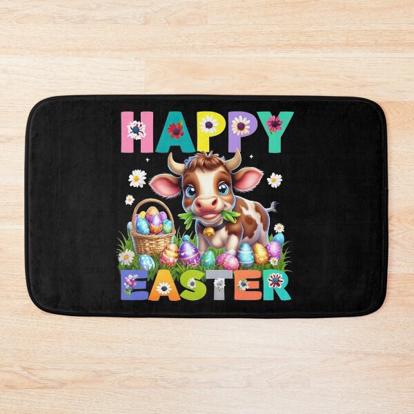 Item preview, Happy Easter Cow designed and sold by FreshArtFusion.