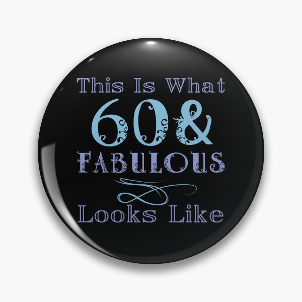 Item preview, Fabulous 60th Birthday For Women designed and sold by thepixelgarden.