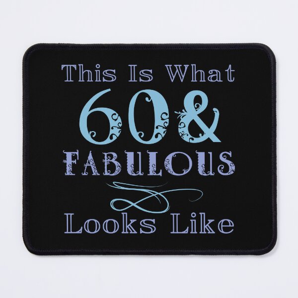 Item preview, Fabulous 60th Birthday For Women designed and sold by thepixelgarden.
