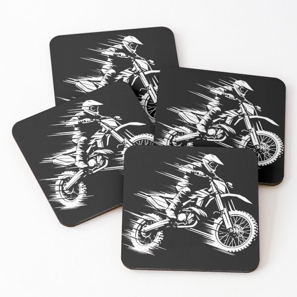 Item preview, Dirt Bike Stunts T-Shirt, Motocross Tee, Biker Apparel [3006] designed and sold by KoolArtDistrict.