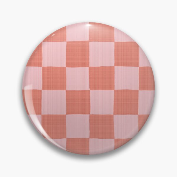 Item preview, Wavy Checkers in Orange and Pink designed and sold by the-coin-jar-co.