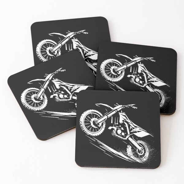Item preview, Dirt Bike Stunts T-Shirt, Motocross Tee, Biker Apparel [3002] designed and sold by KoolArtDistrict.