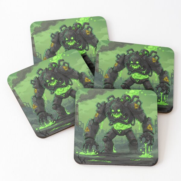 Item preview, Toxic Golem – The Walking Hazard designed and sold by RiklawDesigns.