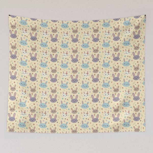 Item preview, Bunnies and Flowers designed and sold by CelestialPep.