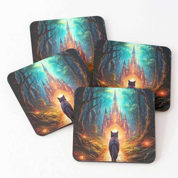 Item preview, Magical Cat Castle designed and sold by Kspirit Designs.
