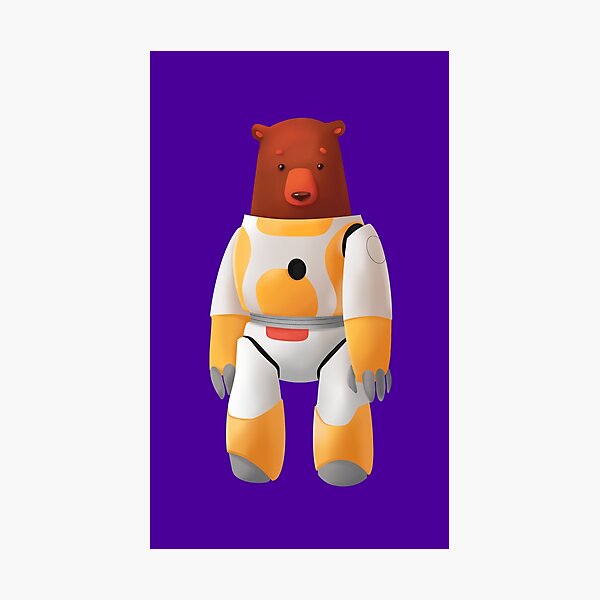 Item preview, Cute Space Bear designed and sold by sofita-ki.