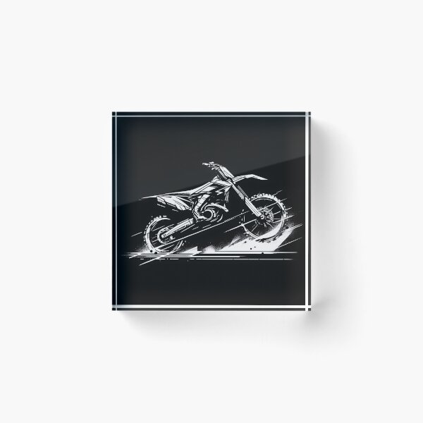 Item preview, Dirt Bike Stunts T-Shirt, Motocross Tee, Biker Apparel [3003] designed and sold by KoolArtDistrict.