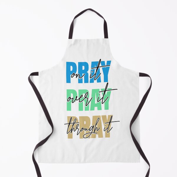 Item preview, Pray On It, Over It, Through It – Inspirational Faith-Based Design designed and sold by Building60media.