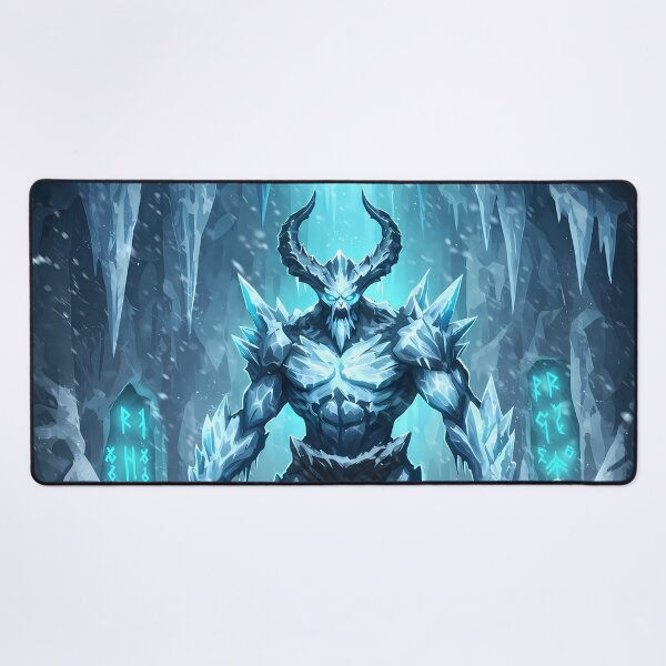 Item preview, Iceborn Demon – Guardian of the Frozen Abyss designed and sold by RiklawDesigns.