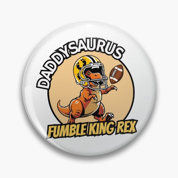 Item preview, Daddysaurus Funny T Shirt Fumble King Rex! designed and sold by SaavedraDesign.