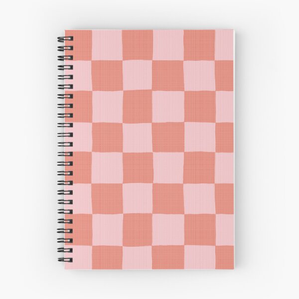 Item preview, Wavy Checkers in Orange and Pink designed and sold by the-coin-jar-co.