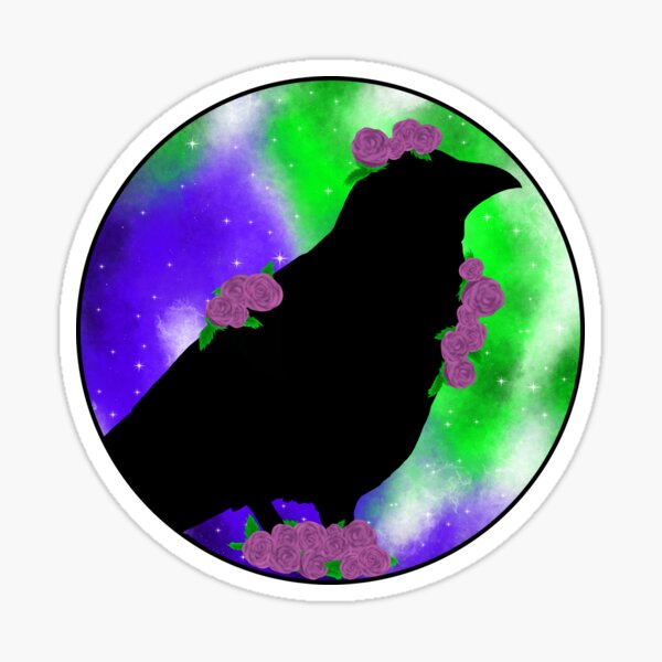 Item preview, Starry-Eyed Crow designed and sold by SamVie.