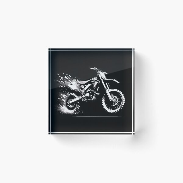 Item preview, Dirt Bike Stunts T-Shirt, Motocross Tee, Biker Apparel [2999] designed and sold by KoolArtDistrict.