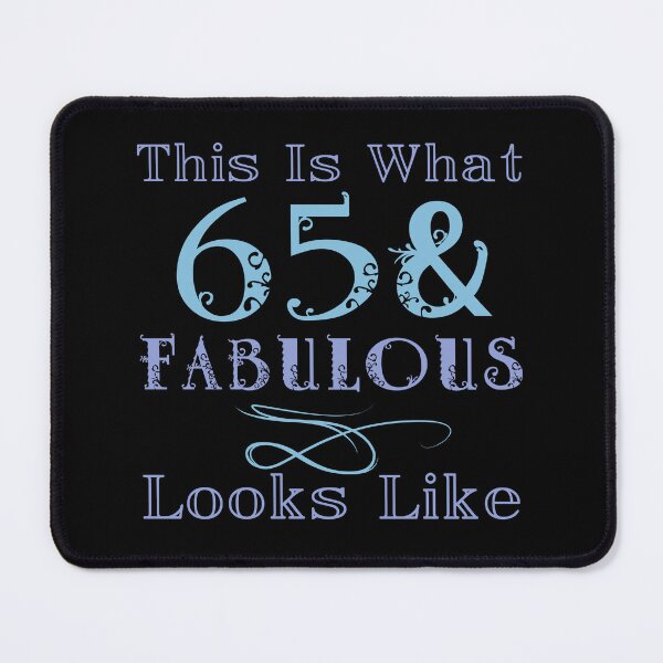 Item preview, Fabulous 65th Birthday For Women designed and sold by thepixelgarden.
