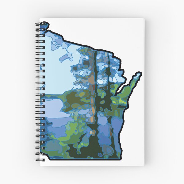 Item preview, Wisconsin Lake Abstract designed and sold by gstrehlow2011.