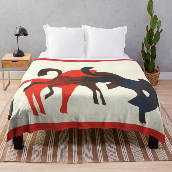 Item preview, Red Horses in Motion  designed and sold by RebeccaNZ.