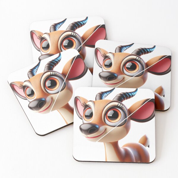 Item preview, Adorable Antelope Waterbuck designed and sold by Sillytoe.