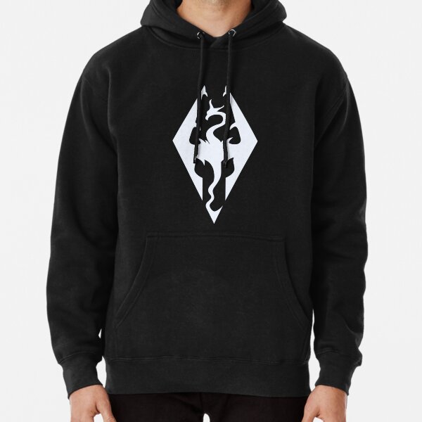 Item preview, Skyrim Symbol White Blue Color designed and sold by Vintage Visions Art.