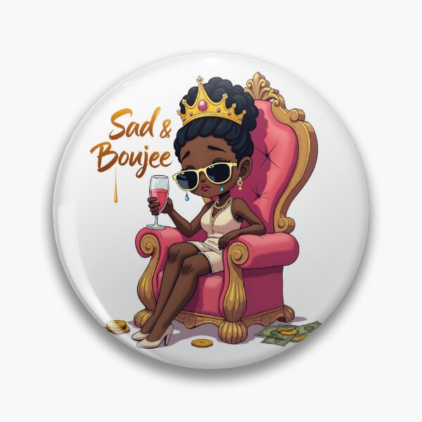 Item preview, Sad & Boujee – Luxury Tears Edition designed and sold by HoneyNutCrisis.