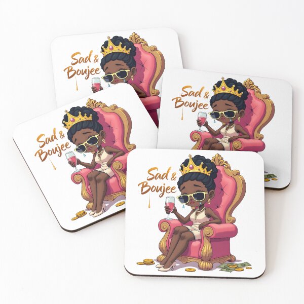 Item preview, Sad & Boujee – Luxury Tears Edition designed and sold by HoneyNutCrisis.