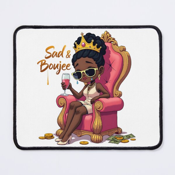 Item preview, Sad & Boujee – Luxury Tears Edition designed and sold by HoneyNutCrisis.