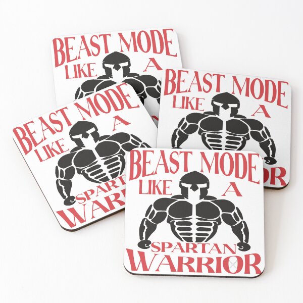 Item preview, Beast Mode Spartan Warrior | Gym Motivation & Fitness Strength Design designed and sold by Brian Gollob Creative Art.