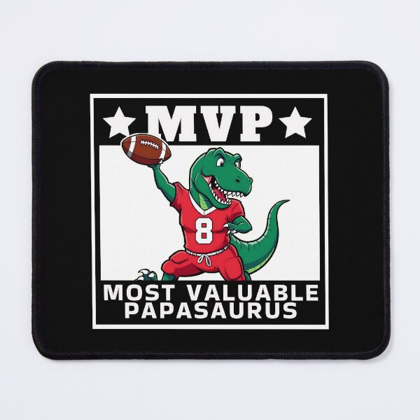 Item preview, Daddysaurus Rex Mvp T Shirt for The Best Football Papasaurus designed and sold by SaavedraDesign.