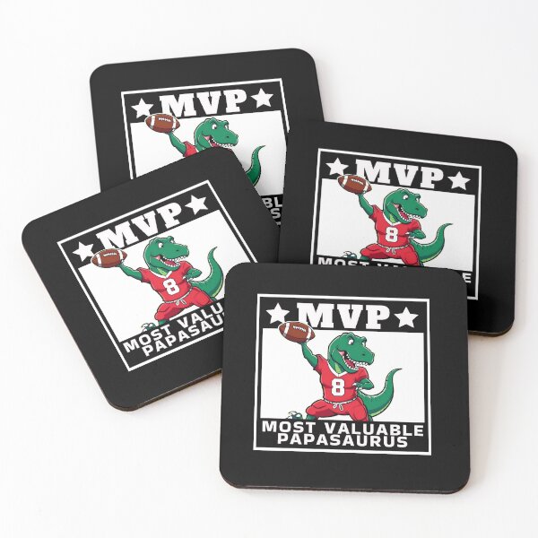 Item preview, Daddysaurus Rex Mvp T Shirt for The Best Football Papasaurus designed and sold by SaavedraDesign.