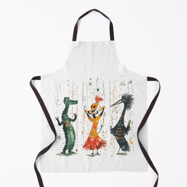 Item preview, Mardi Gras Magic: Whimsical Watercolor Wildlife Celebration designed and sold by AnnDesignStudio.