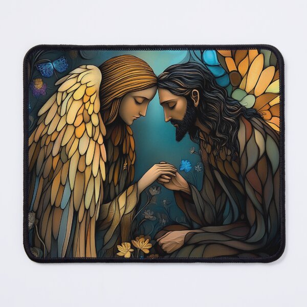Item preview, Divine Guidance: The Messenger and the Savior designed and sold by CelestialThread.