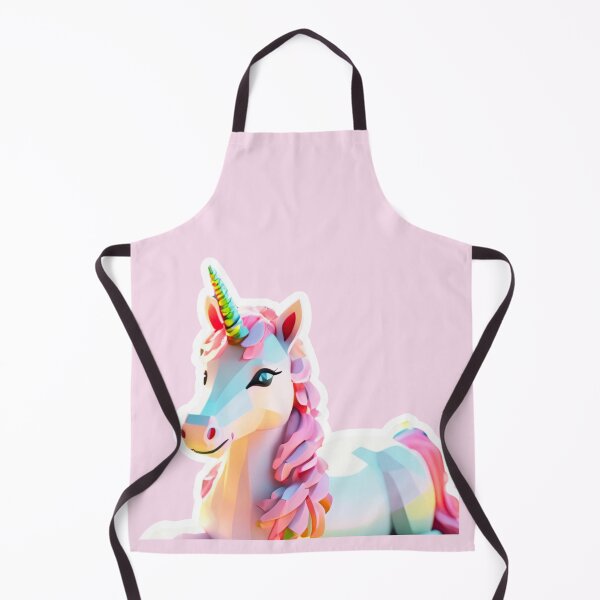 Item preview, Unicorn pink white gold 3D sticker design designed and sold by Rainbow Paws Garden.