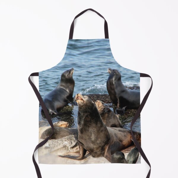 Item preview, Sea Lions Enjoying the Sun designed and sold by heatherfriedman.