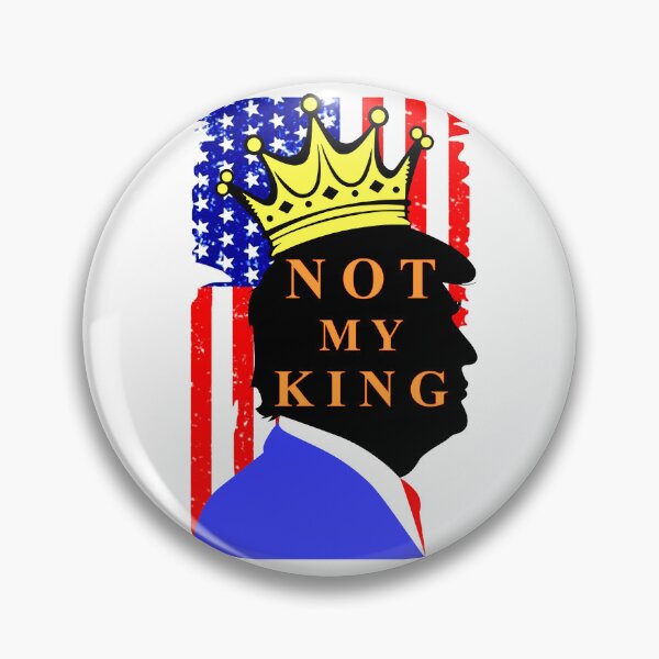Item preview, Colorful Not My King Flag designed and sold by InNatesHead.