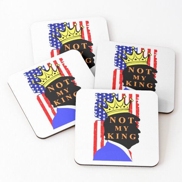 Item preview, Colorful Not My King Flag designed and sold by InNatesHead.
